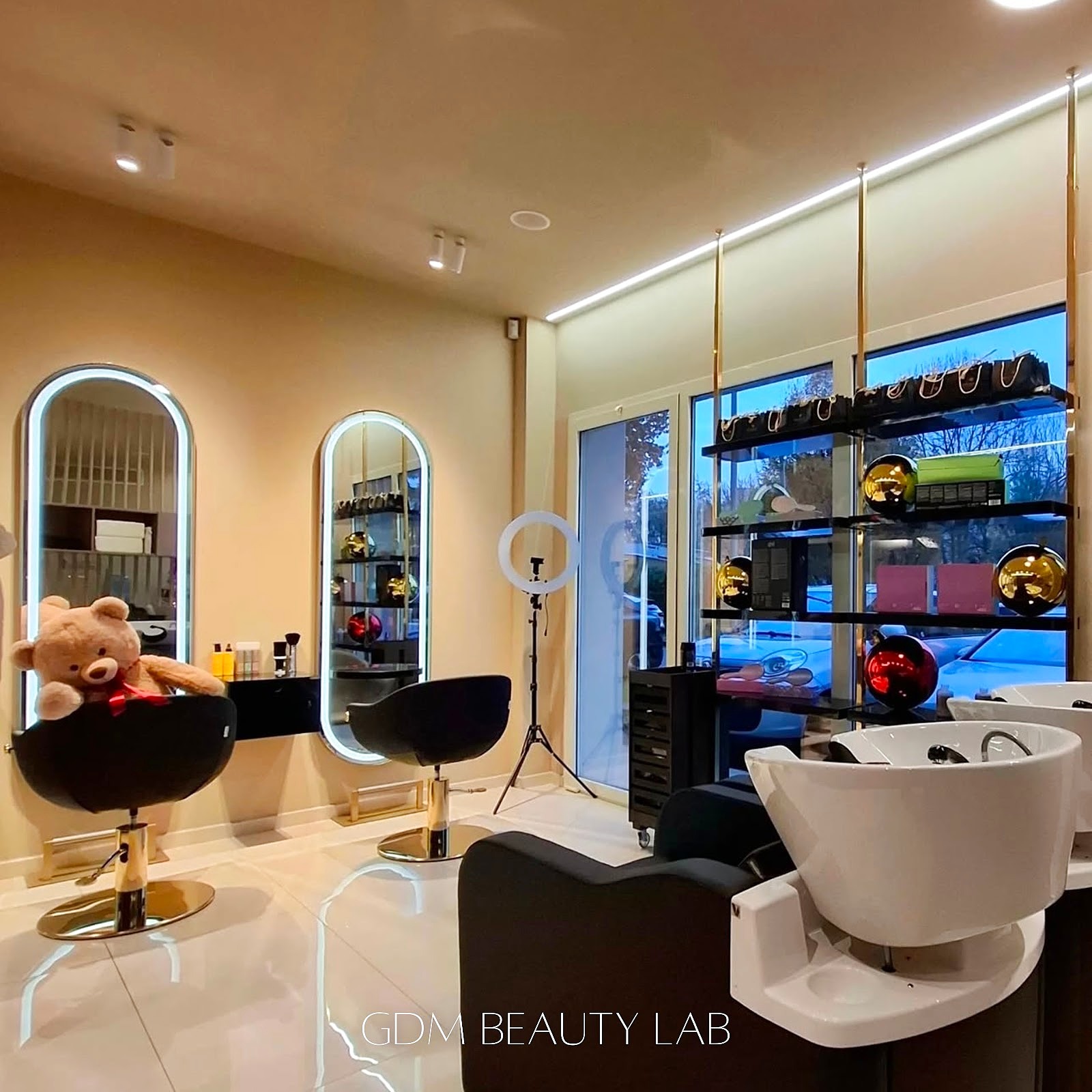 GDM Beauty Lab — dettaglio interni